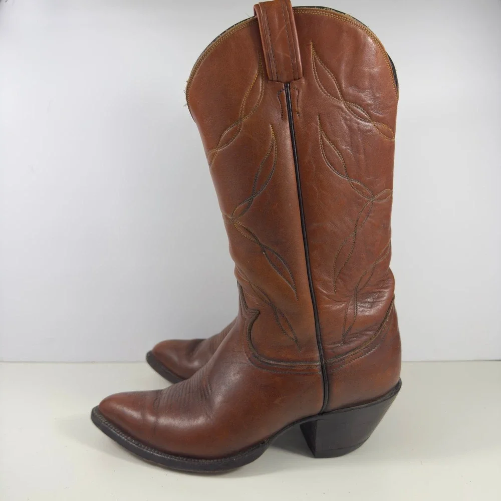 Tony Lama | Shoes | Tony Lama Cowboy Boots Men 85 D Brown  display picture 3